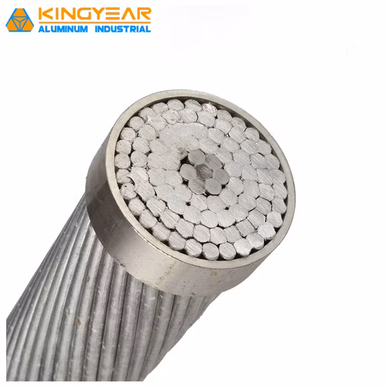 BS 215 Freileitung ACSR blanker Leiter Racoon 75 mm2 6/4,10 1/4,10 für Stromübertragungsleitungen