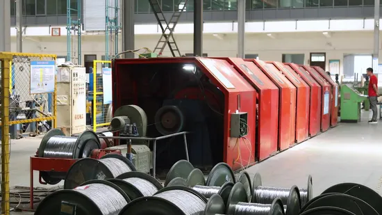 ACSR-Kabel, blanker Aluminiumleiter, stahlverstärkter Leiter für die Stromübertragung